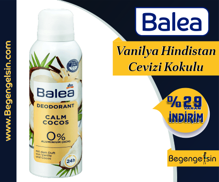 Balea Deospray Vanilya ve hindistan cevizi Kokulu 